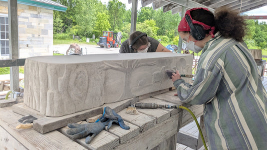 Stone Bench Dedication