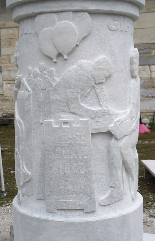 Gift of Life Marathon Monument Unveiling