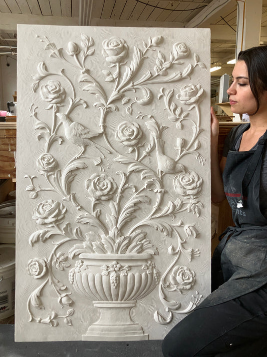 Bas-relief in Clay: Aug 23 & 24