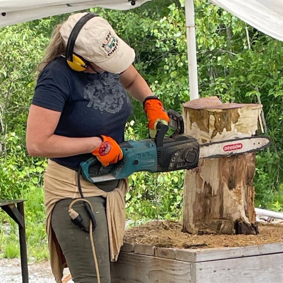 Wood Sculpture - Reshaping Trees, Logs and Branches: June 23-27