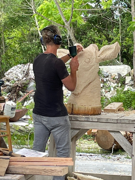 Introduction to Wood Carving for Sculpture: July 13-17